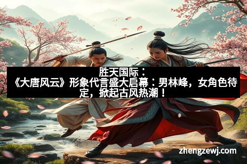 胜天国际：《大唐风云》形象代言盛大启幕：男林峰，女角色待定，掀起古风热潮！